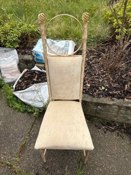 Photo of free Large Glass table and chairs (Bury BL9) #4