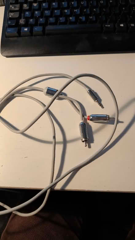 Photo of free Belkin 3.5mm - RCA audio cable (St Albans AL3) #1