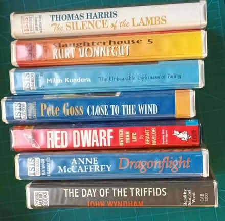 Photo of free Audiobook Cassettes - Mixed Fiction & Non Fiction (Hatch End HA5) #1
