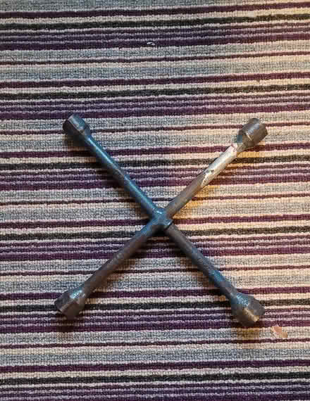 Photo of free Cross lug wrench (Newark) #1