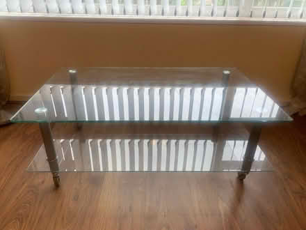 Photo of free Glass tv stand (Kirkby L32) #2