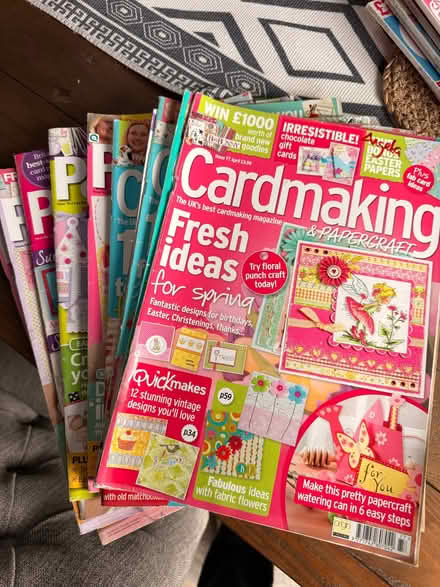Photo of free Papercraft & Cardmaking magazines (Matlock DE4) #1