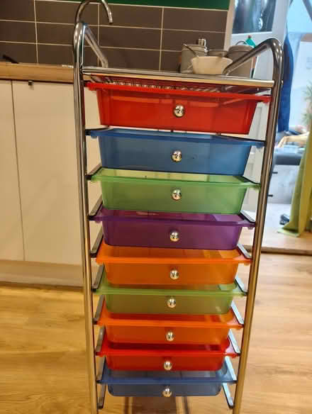 Photo of free Set of drawers for craft bits (Near Maidstone East station) #1