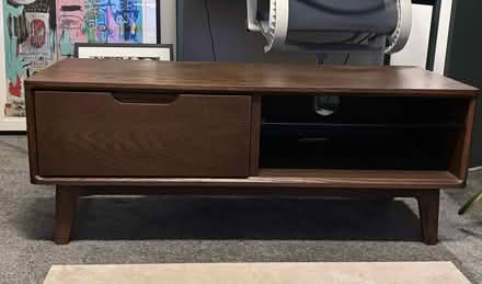 Photo of free Walnut tv cabinet (Kennington SE11) #1