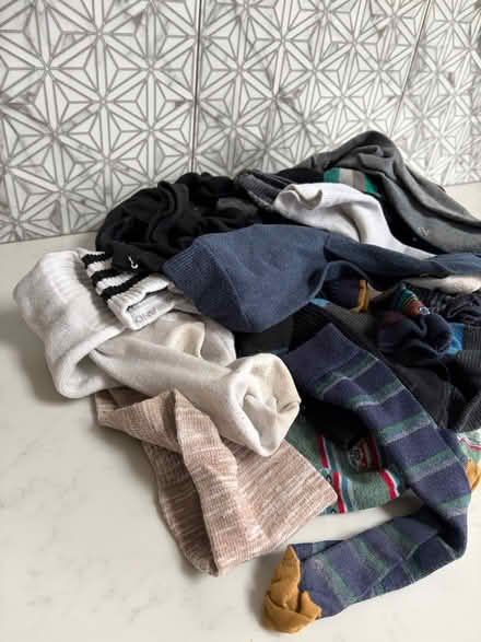 Photo of free 34 odd mens socks (Hitchin Herts SG4) #1