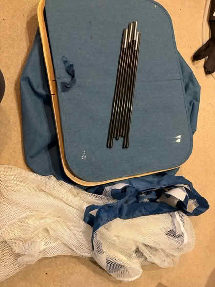 Photo of free Blue triple laundry basket (Heaton Chapel SK4) #1