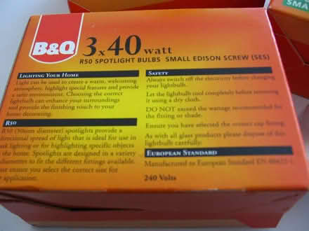 Photo of free Seven 40 Watt Mini Screw Thread Spotlight Bulbs (Coppull PR7) #2