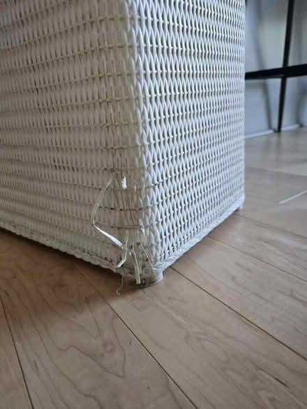 Photo of free MCM wicker hamper (Saline) #4