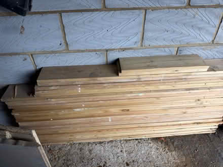 Photo of free Treated timber redwood (HP16) #2