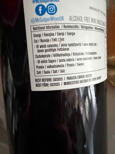 Photo of free Alcohol free wine past BBD (Herne Bay CT6) #3