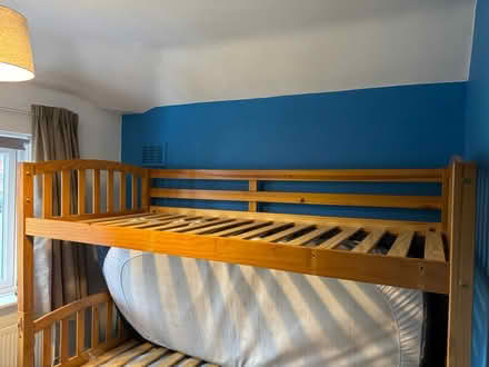 Photo of free Pine single bed frame (B437la) #3