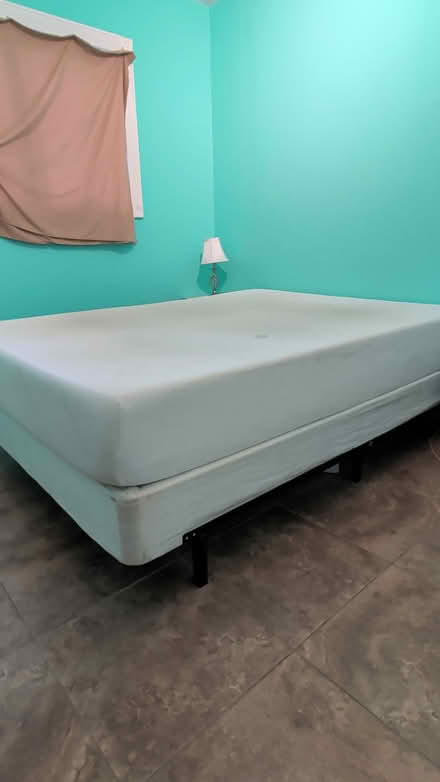 Photo of free Queen Mattress, Box spring, Frame (Broward Blvd near the turnpike) #1