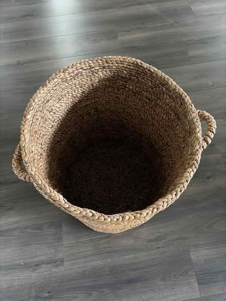 Photo of free Wicker laundry basket (New Cross SE14) #2