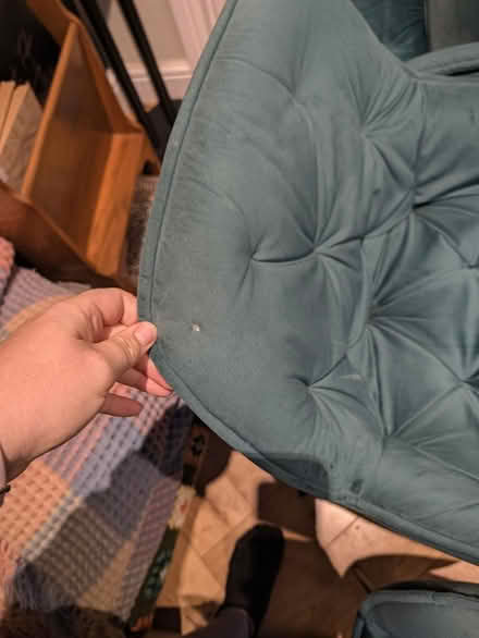 Photo of free 4 X green dining chairs (Upton st Leonards GL4) #3