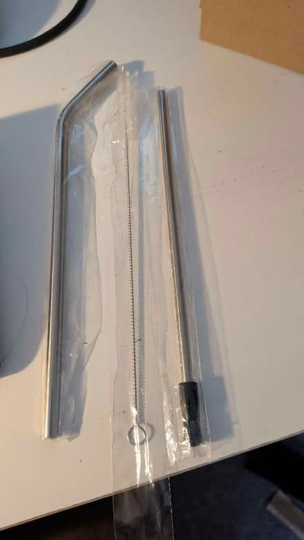 Photo of free Reusable stainless steel drinking straws (St Albans AL3) #1