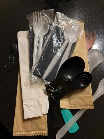 Photo of free Plastic cutlery. (Sheddingdean RH15) #1