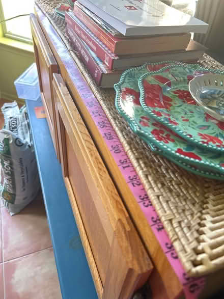 Photo of free Wooden cabinet (North Brunswick) #2
