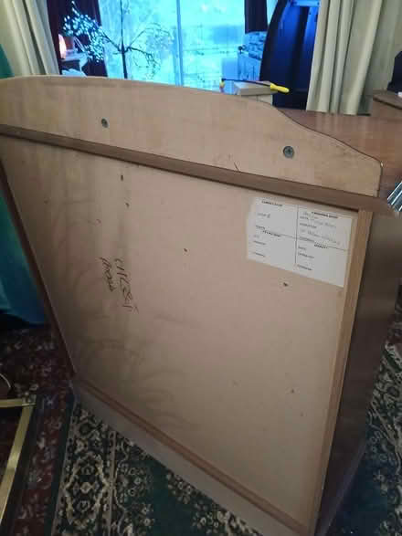 Photo of free Dark wood bookcase with 2 drawers (Blakenall WS3) #3