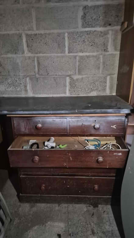 Photo of free Antique chest of drawers (Bray Dargle Road) #3