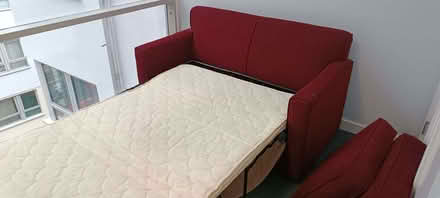 Photo of free Red sofa bed (Preston Park area BN1) #4