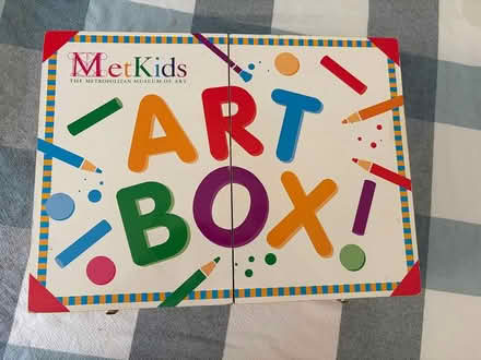 Photo of free Kid's art box (West Groton) #1