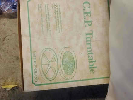 Photo of free Turntable (Billericay CM4) #1