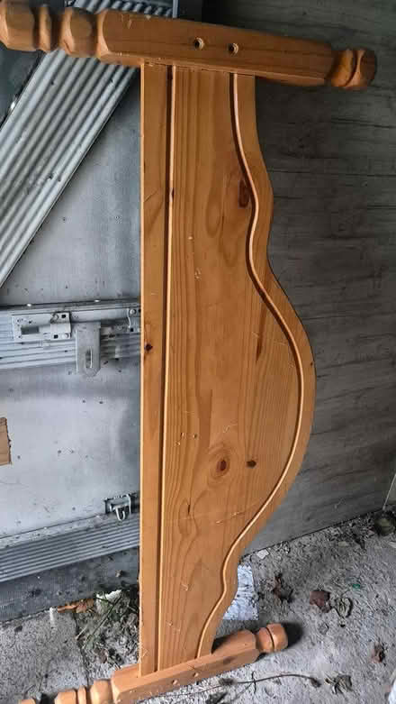 Photo of free Double bed frame pine (Bray Dargle Road) #3