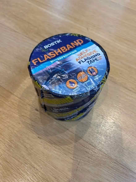 Photo of free Flash and waterproofing tape (Near Kew Gardens, Richmond) #1