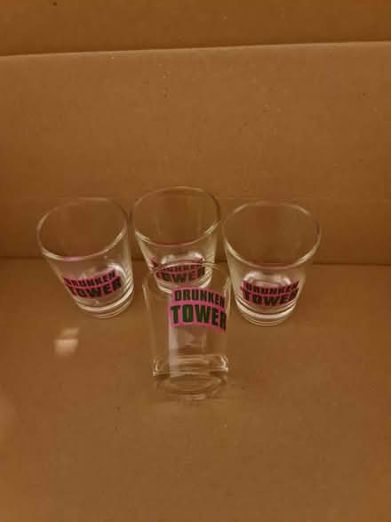 Photo of free 4 x shot glasses (NN3) #1