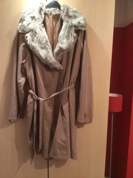 Photo of free Fur collar coat (Bowerham LA1) #1