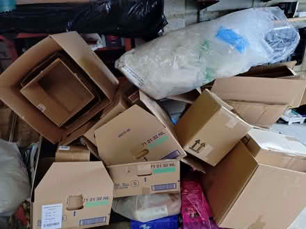 Photo of free Cartons and a Sack of Bubblewrap (Glyne Gap TN40) #1