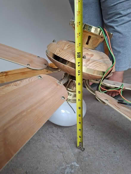 Photo of free 2 ceiling fans (Wallington SM6) #4