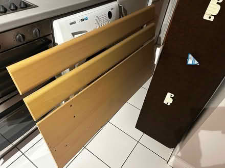 Photo of free King size bed base and headboard (Ballycullen road D24) #2