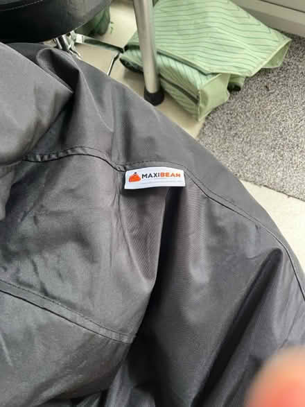 Photo of free Black bean bag (Elsenham) #2