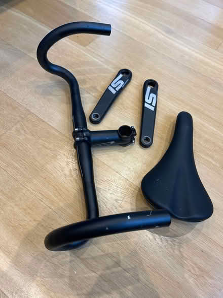 Photo of free Spare bike seat and handle bar (Near Kew Gardens, Richmond) #1