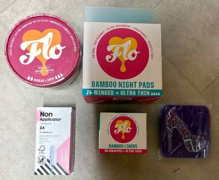Photo of free Unused unopened sanitary products (Abbey Wood SE2) #1