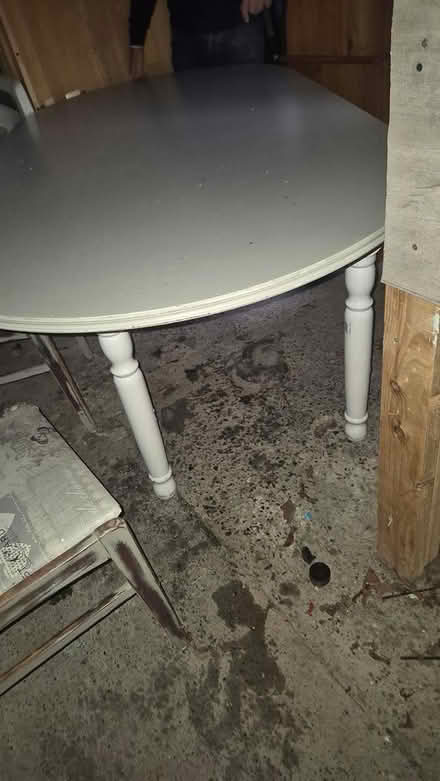 Photo of free Wooden dining table and 6 chairs (Bray Dargle Road) #3