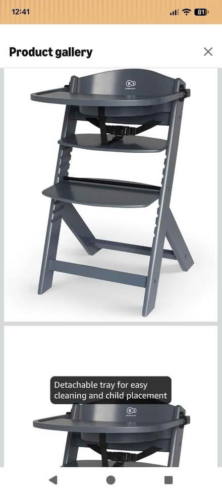 Photo of free Baby / toddler adjustable chair (Sidcup DA15) #3
