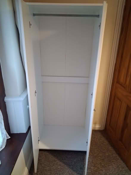 Photo of free White wardrobe (Primrose LA1) #1