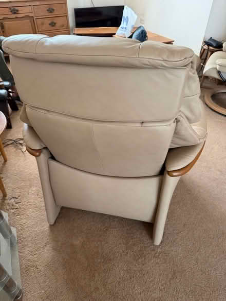 Photo of free Leather chair (Dagenham RM9) #2