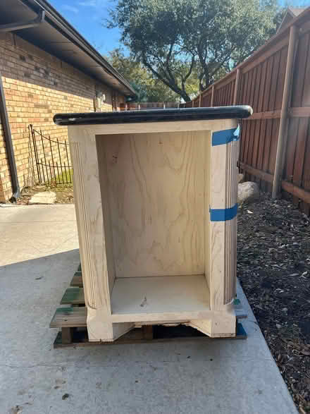Photo of free Kitchen Island with Granite Top (Plano near Bush @ Custer) #3