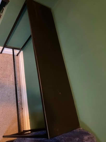 Photo of free Metal black console table (S8 Gleadless) #3