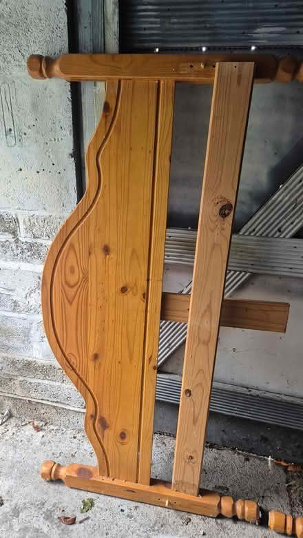 Photo of free Double bed frame pine (Bray Dargle Road) #2