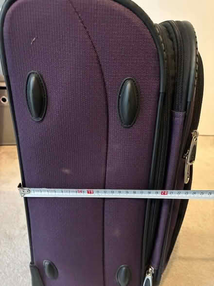 Photo of free Purple Samsonite Suitcase (Wood Street E17) #2