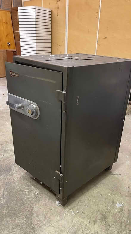 Photo of free Old large safe on wheels (Route 231 and Barstow Road) #1