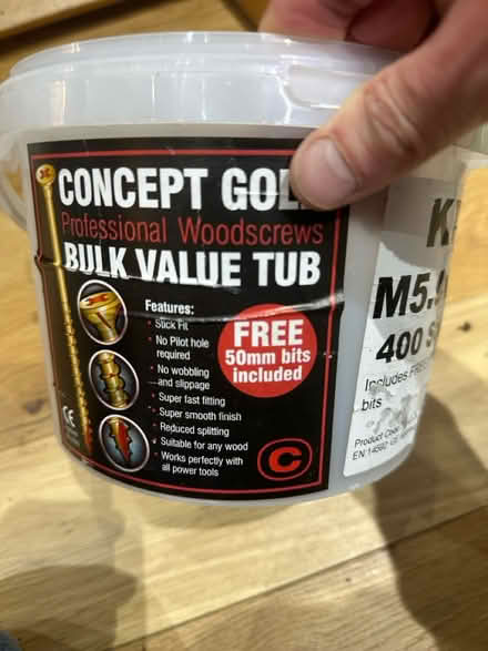 Photo of free Boxes of decking screws (Wendell Park, Hammersmith W12) #3