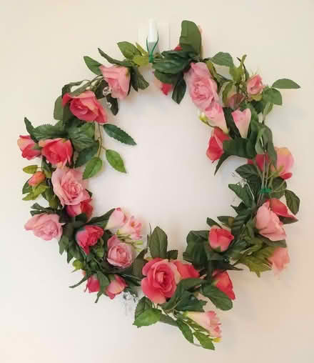 Photo of free Faux flowers wreath (Maidstone ME16) #1