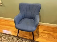 Photo of free Blue armchair (Winchester) #2