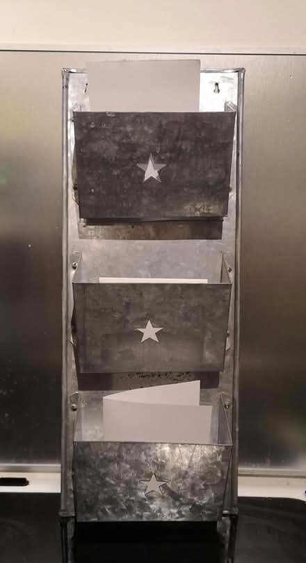 Photo of free Metal letter storage rack (Woodley RG5) #1