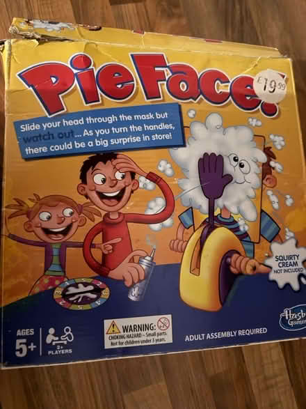Photo of free Pie face game (Brockworth GL3) #1